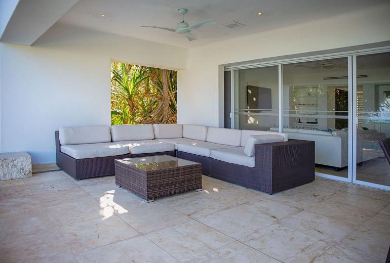 Pcr011 - Extraordinária casa de luxo em frente ao mar em Playa del Carmen