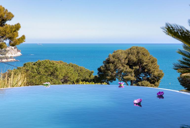 Azu006 - Villa de lujo sobre Eze-Sur-Mer, Riviera Francesa
