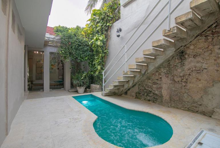 Car060 - Hermosa casa en el Centro Histórico de Cartagena