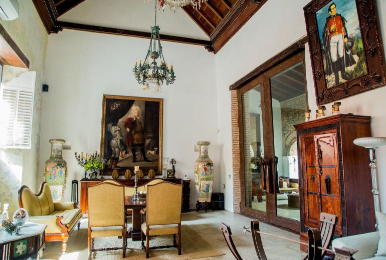 Car054 - Linda casa colonial no Centro Historico, Cartagena