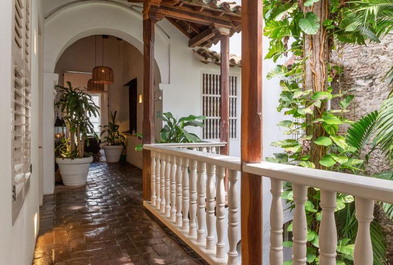 Car058 - Maravilhosa casa colonial em Cartagena