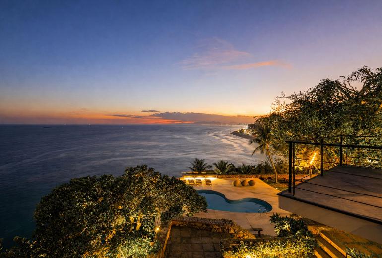 Rio005 - Luxury mansion with ocean view in Joá