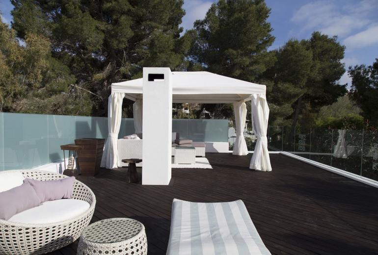 Ibi007 - Villa moderne avec vue à couper le souffle, Ibiza