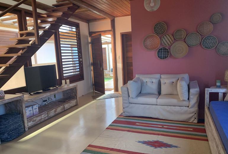 Bah304 - Linda casa beira-mar em Barra Grande
