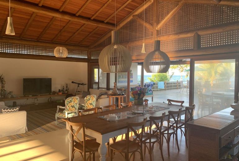 Bah304 - Linda casa beira-mar em Barra Grande