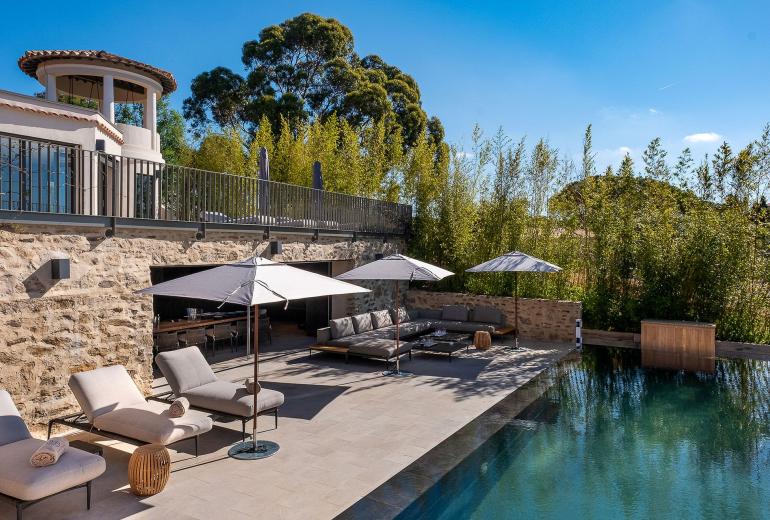 Azu017 - Villa Privée avec Jacuzzi sur le Toit, Côte d'Azur