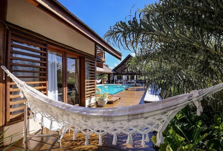Bah038 - Encantadora casa con piscina y 6 suites en Trancoso