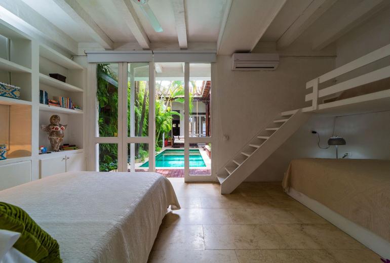 Car083 - Charmosa villa com piscina e 3 suites em Cartagena
