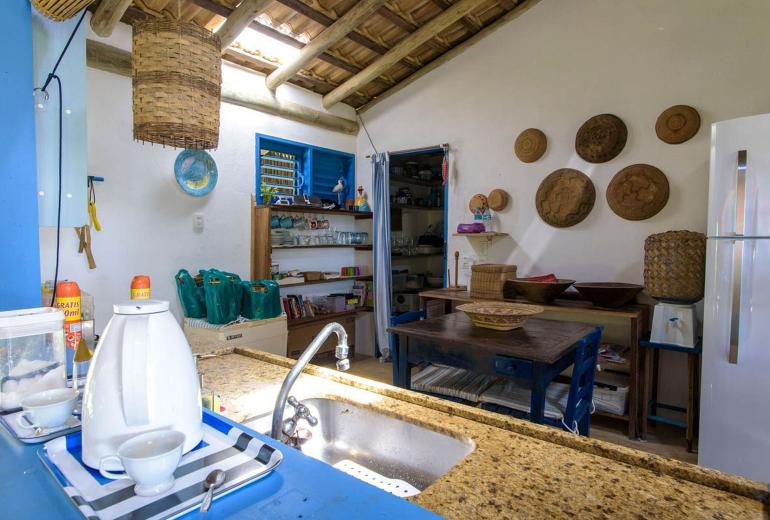Bah305 - Villa frente al mar con 4 suites en Maraú