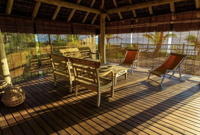 Bah305 - villa en front de mer avec 4 suites à Maraú