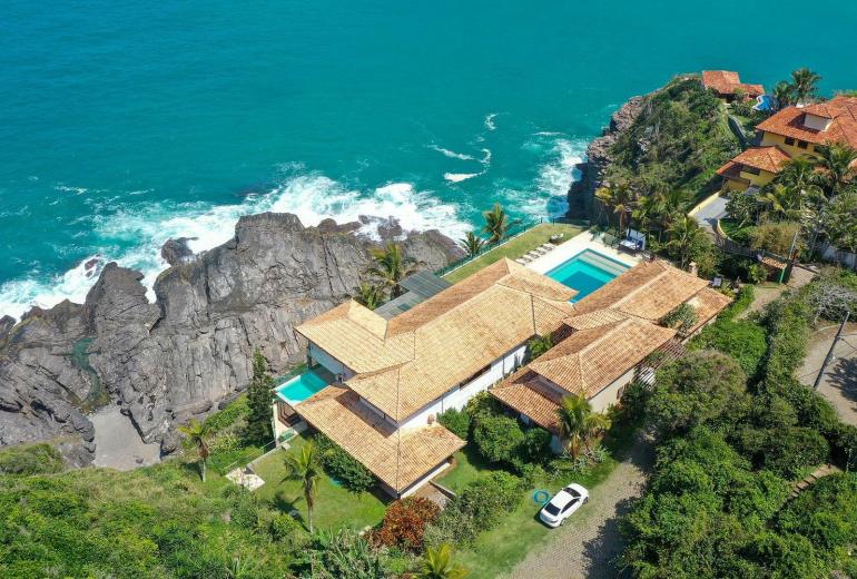 Buz018 - Fantastic villa with sea view in Búzios