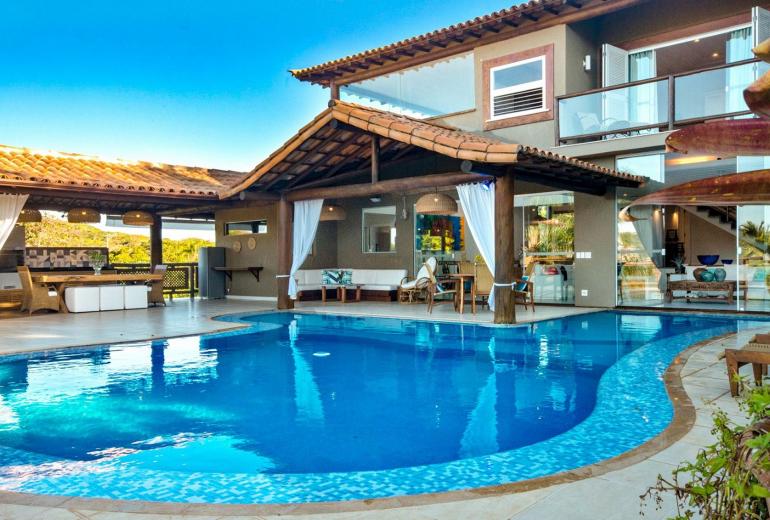 Buz030 - Linda casa com piscina no Village da Ferradura