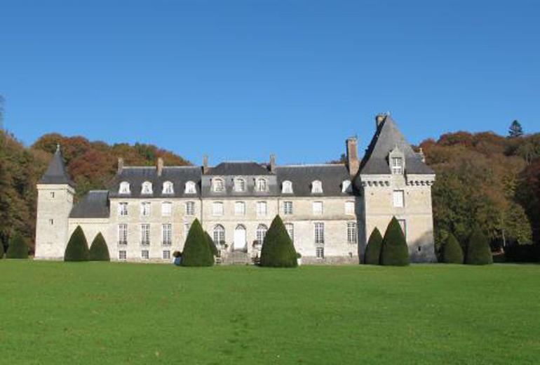 Nor002 - Castillo histórico cerca de Deauville, Normandía