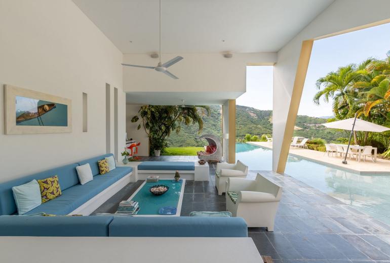 Anp024 - Hermosa casa con piscina y vista a la montaña