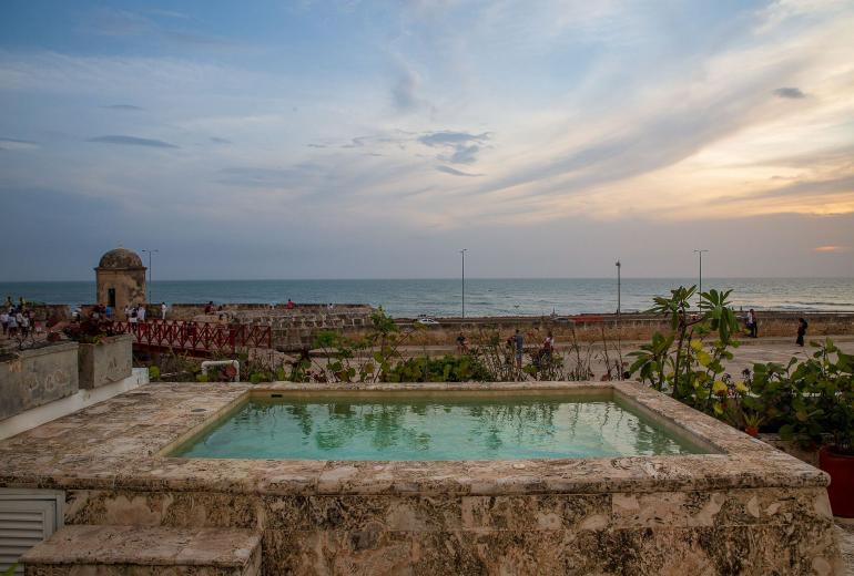 Car113 - Linda villa de 3 quartos com vista ao mar em Cartagena