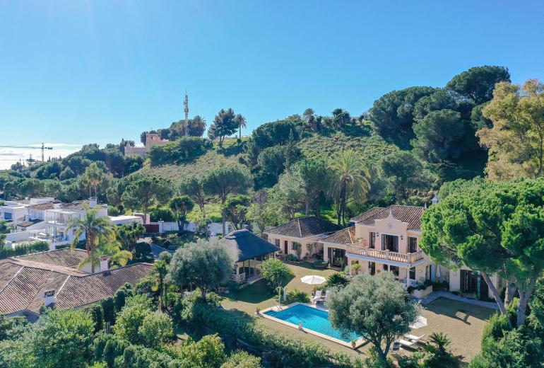 Mbl005 - Villa localizada nas colinas, Marbella