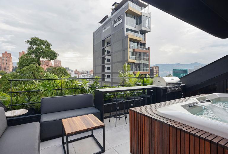 Med039 - Penthouse de lujo en Parque Lleras, Medellín