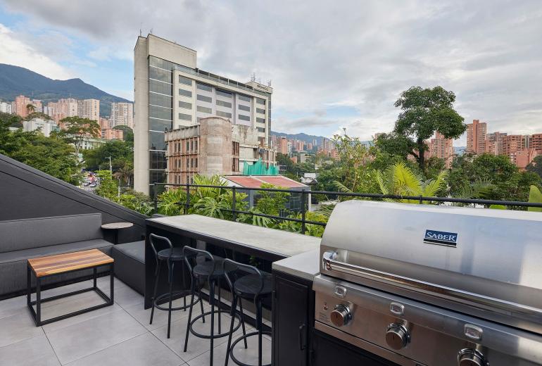 Med039 - Penthouse de lujo en Parque Lleras, Medellín