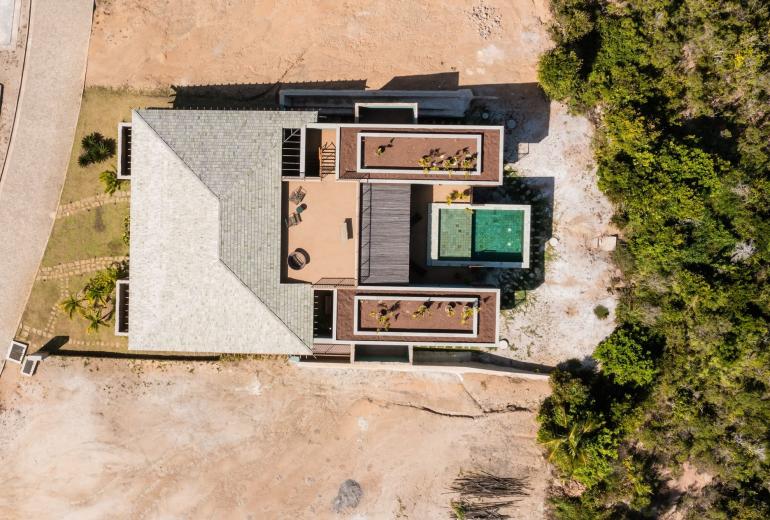Bah083 - Casa com piscina e 5 suítes em Trancoso