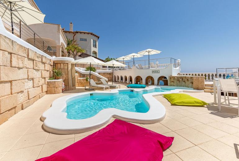 Mal007 - Villa de luxo na primeira linha do mar, Maiorca