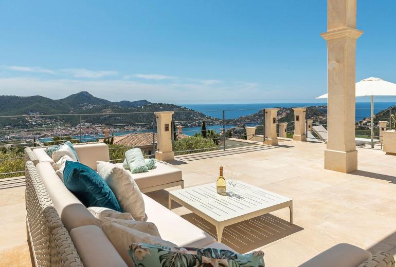 Mal009 - Villa with view over the bay, Mallorca