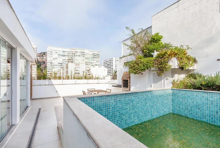 Rio373 - Linda cobertura com 3 quartos em Ipanema