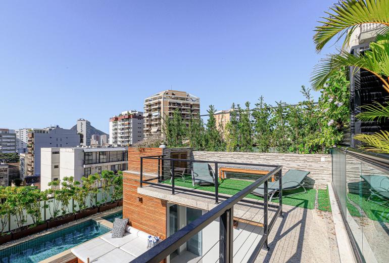 Rio018 - Precioso penthouse triplex con piscina en Leblon