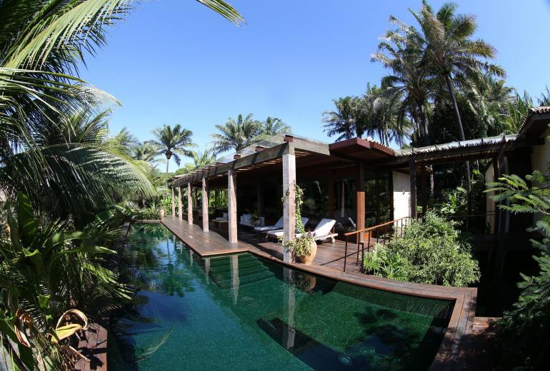 Bah152 - Fabulosa casa com piscina em Itacaré