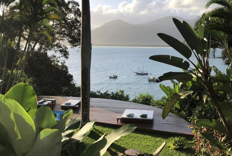 Uba001 - Pousada spectaculaire sur le littoral de Ubatuba