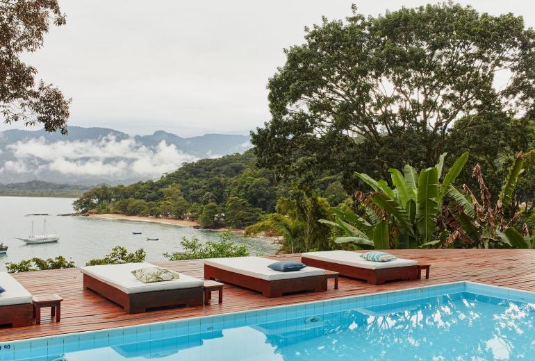 Uba001 - Pousada spectaculaire sur le littoral de Ubatuba