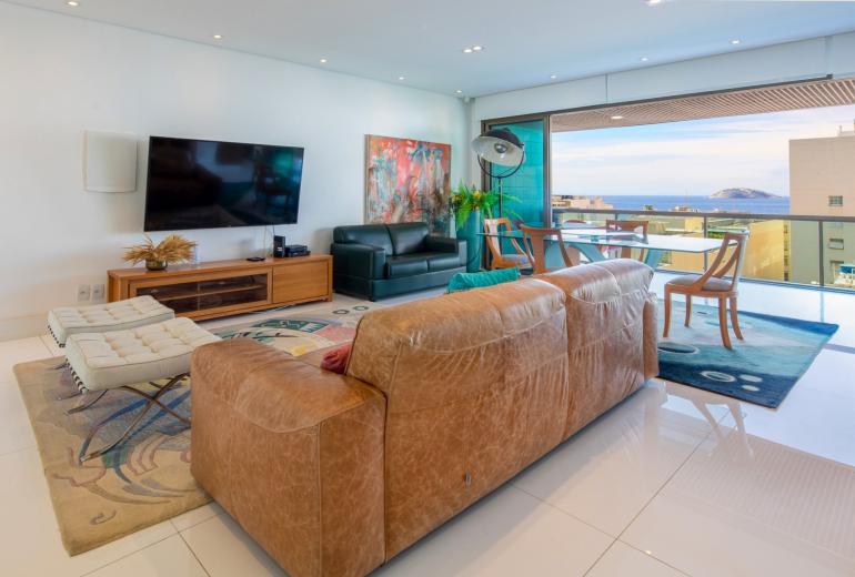 Rio133 - Fantástico apartamento con vistas al mar en Ipanema