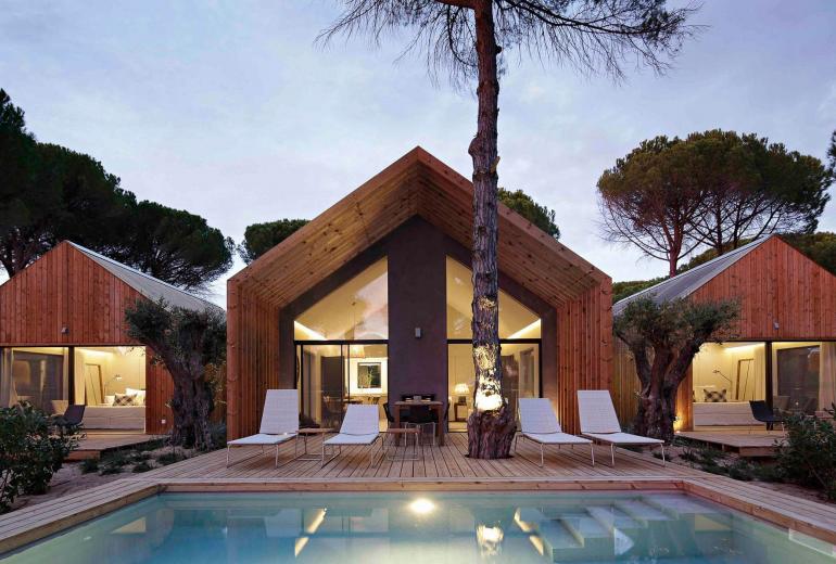 Com009 - Cabana de luxo com 2 quartos na Comporta