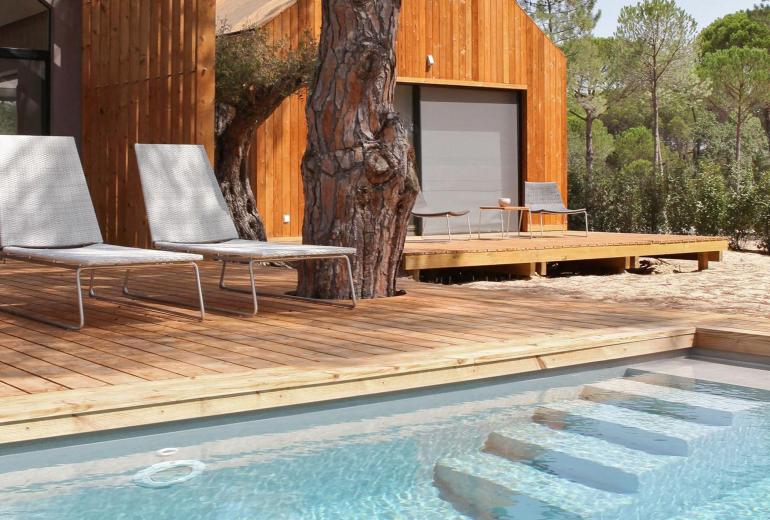 Com009 - Cabana de luxo com 2 quartos na Comporta
