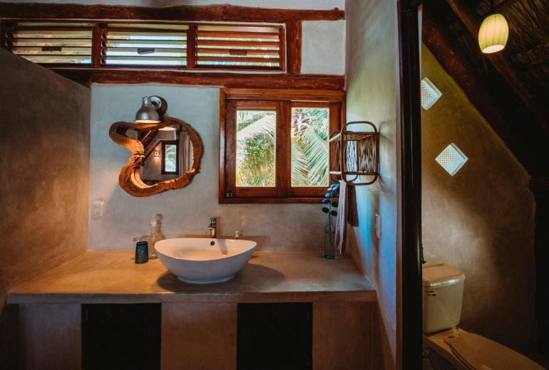 Tul044 - Linda villa pé na areia em Tulum, Mexico