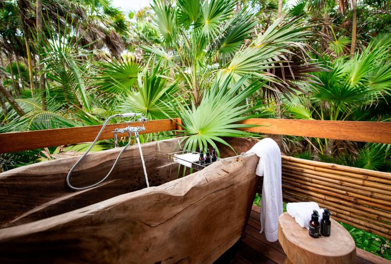 Tul046 - Preciosa villa frente al mar en Tulum, México