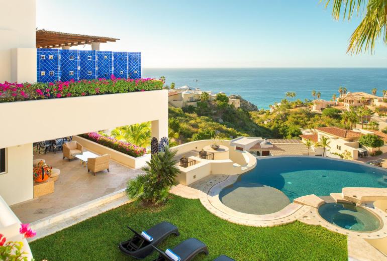 Cab031 - Villa deslumbrante em Los Cabos com vista para o mar