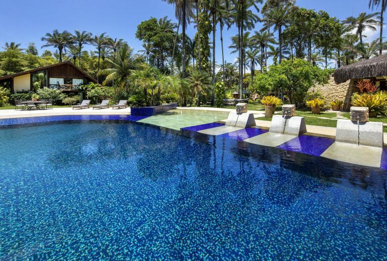 Bah020 - Villa frente al mar con 7 suites en Maraú