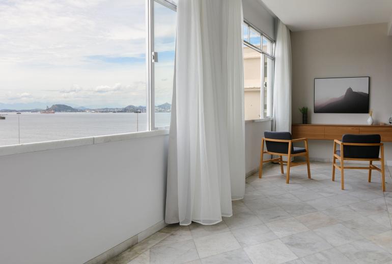 Rio349 - Bel appartement avec vue mer à Flamengo