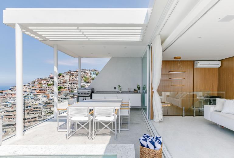 Rio088 - Fantastic penthouse with 4 suites in Vidigal