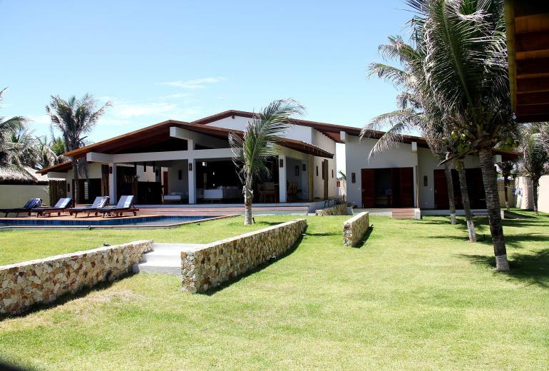 Cea031 - Hermosa casa de pie sobre la arena en Pontal de Maceió