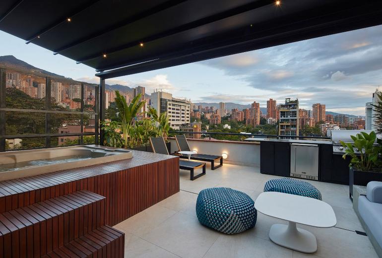 Med060 - Increíble Penthouse con hermosa vista en el poblado