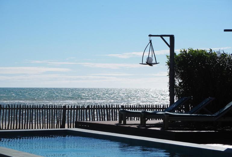 Cea064 - Villa frente al mar con piscina en Guajiru