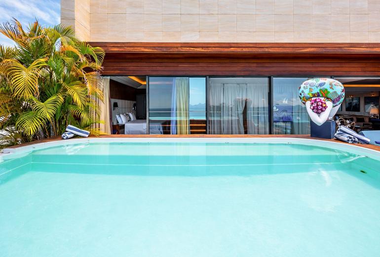 Rio114 - Penthouse de luxe en front de mer à Copacabana
