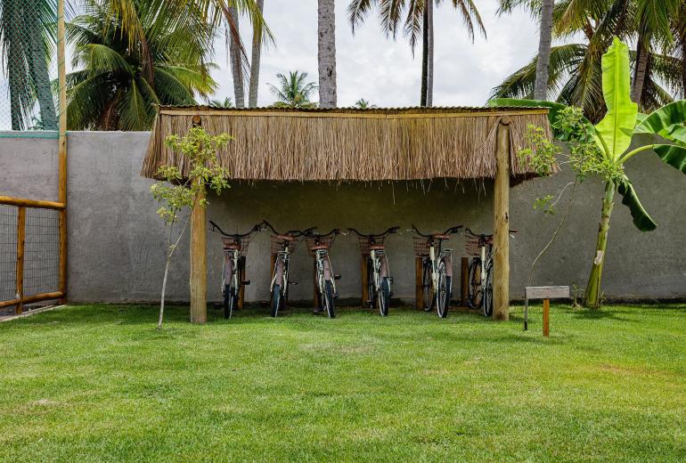 Ala002 - Três casas pé na areia em Passo do Camaragibe