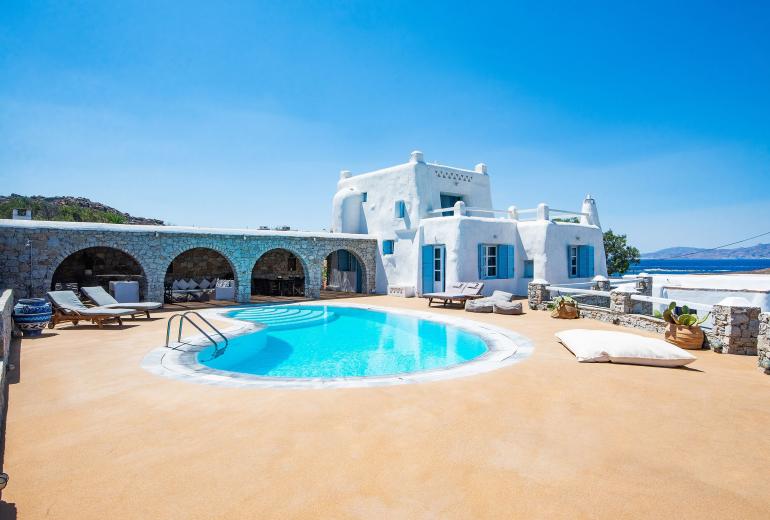 Cyc003 - Villa de lujo en Kanalia, Mykonos.