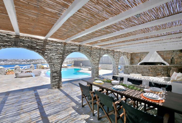 Cyc003 - Villa de luxe à Kanalia, Mykonos.