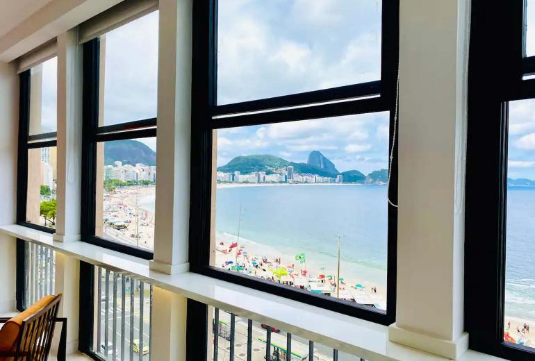 Rio192 - Apartamento Deluxe Vista Mar em Copacabana