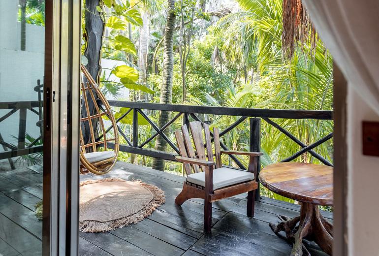 Tul051 - Villa pé na areia exclusiva em Tulum