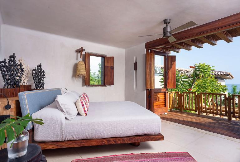Ptm024 – Elegante villa à beira-mar em Punta Mita