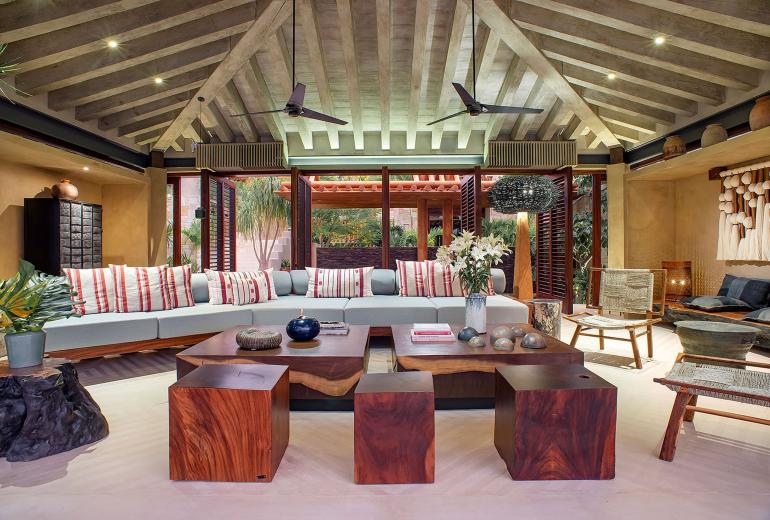 Ptm024 – Elegante villa à beira-mar em Punta Mita